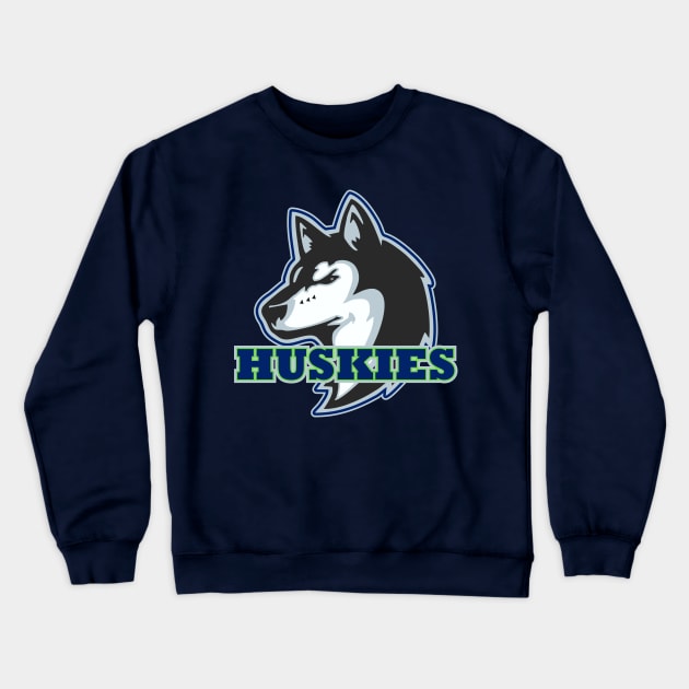 Huskies Crewneck Sweatshirt by DavesTees